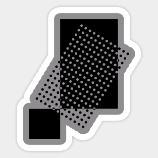 opart composition Sticker